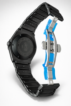 Hublot Diamond Cut Skeleton Dark Grey