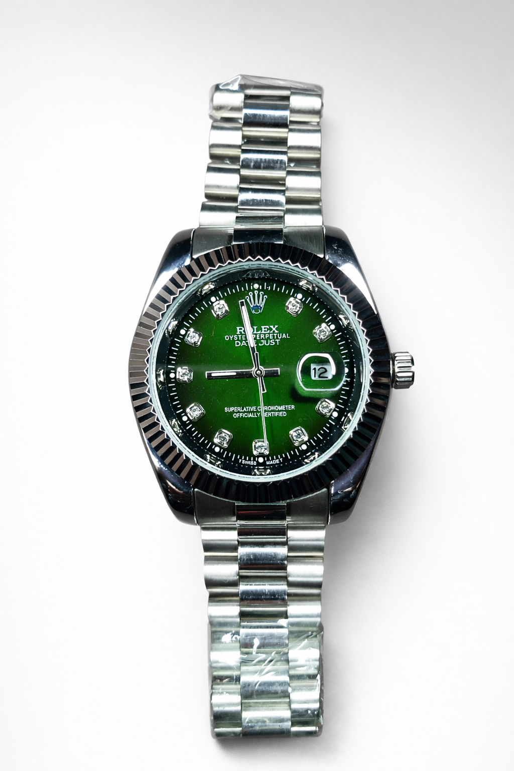 Rlx Semiauto in Green Dial
