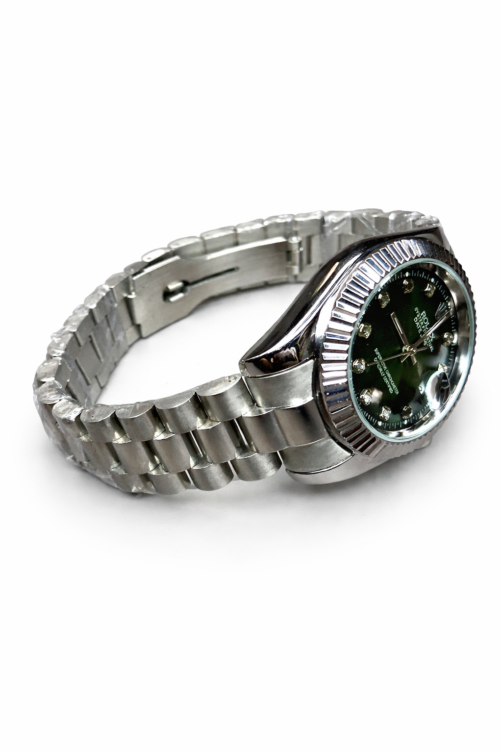 Rlx Semiauto in Green Dial