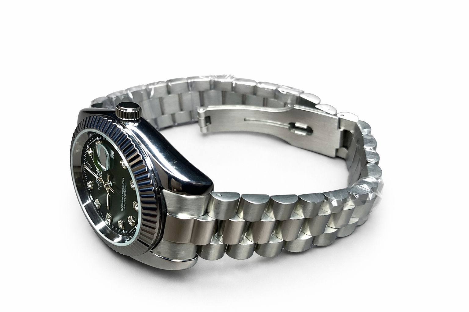 Rlx Semiauto in Green Dial