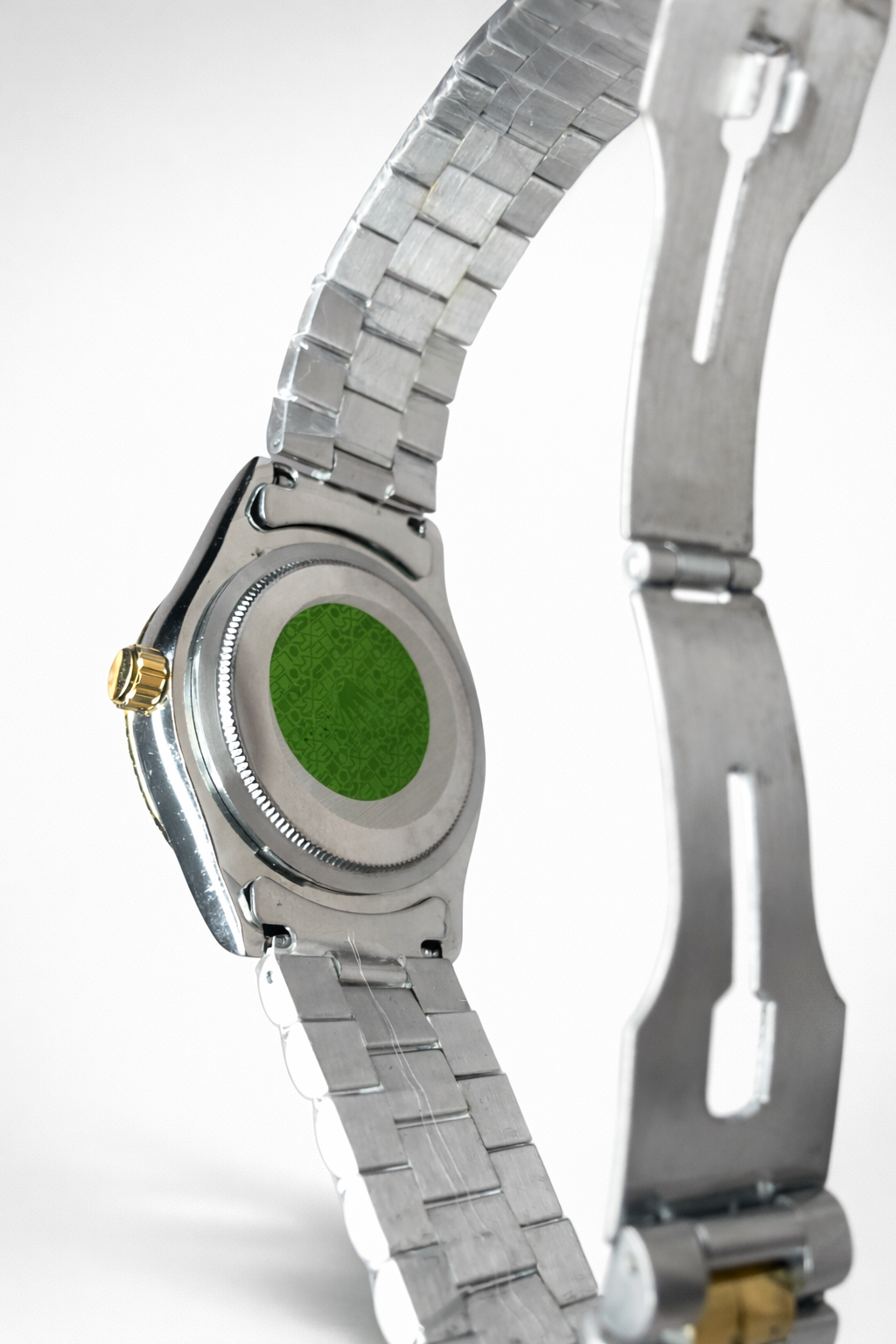 Rlx Twotone Day & Date in White Dial