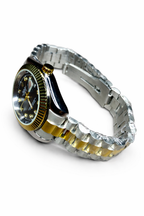 Rlx Semiauto Golden Silver in Black Dial
